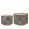 Buy 🔥 Sagebrook Home Resin, Set Of 2 10, 13"d Tribal Planters, Brown 13"H - 13.0" X 13.0" X 13.0" ⭐ 2 Buy 🔥 Sagebrook Home Resin, Set Of 2 10, 13"d Tribal Planters, Brown 13"H - 13.0" X 13.0" X 13.0" ⭐ -Sagebrook Home Online Shop unnamed file 2207