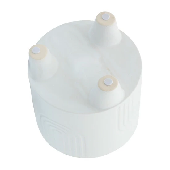 Promo 🤩 Sagebrook Home Ceramic Set Of 2 6, 8" Bravais Footed Planters, White 8.0"H - 8.0" X 8.0" X 8.0" ⭐ 7 Promo 🤩 Sagebrook Home Ceramic Set Of 2 6, 8" Bravais Footed Planters, White 8.0"H - 8.0" X 8.0" X 8.0" ⭐ - Image 5