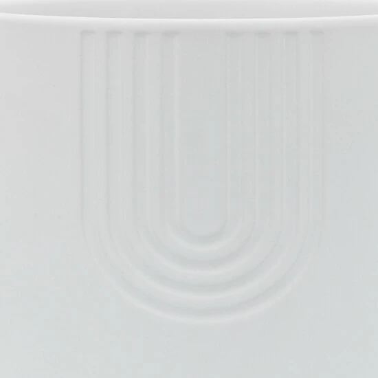 Promo 🤩 Sagebrook Home Ceramic Set Of 2 6, 8" Bravais Footed Planters, White 8.0"H - 8.0" X 8.0" X 8.0" ⭐ 9 Promo 🤩 Sagebrook Home Ceramic Set Of 2 6, 8" Bravais Footed Planters, White 8.0"H - 8.0" X 8.0" X 8.0" ⭐ - Image 7