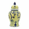 Top 10 🛒 Sagebrook Home 14" Yellow, Blue Temple Jar, Bold 14"H - 8.0" X 7.5" X 14.0" ✔️