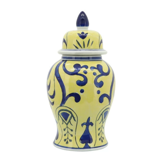 Top 10 π Sagebrook Home 14" Yellow, Blue Temple Jar, Bold 14"H - 8.0" X 7.5" X 14.0" βοΈ 3 Top 10 π Sagebrook Home 14" Yellow, Blue Temple Jar, Bold 14"H - 8.0" X 7.5" X 14.0" βοΈ