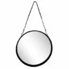 Top 10 👏 Sagebrook Home 28" Round Mirror With Leather Strap, Black 3.0"H - 28.0" X 28.0" X 3.0" 😍 -Sagebrook Home Online Shop unnamed file 2275