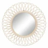 New 🔥 Sagebrook Home Wicker 35" Daisy Mirror, Natural 1.5"H - 35.0" X 35.0" X 1.5" 🔔 -Sagebrook Home Online Shop unnamed file 2295