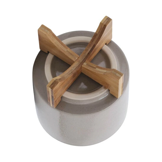 Best Pirce ๐ Sagebrook Home 8" Planter With Wood Stand, Beige 9.0"H - 8.0" X 8.0" X 9.0" ๐คฉ 7 Best Pirce ๐ Sagebrook Home 8" Planter With Wood Stand, Beige 9.0"H - 8.0" X 8.0" X 9.0" ๐คฉ - Image 5