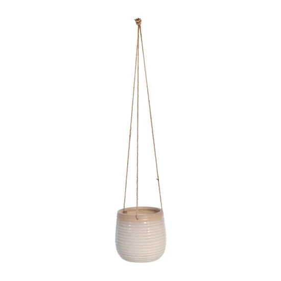 Budget 😍 Sagebrook Home Ceramic 6" Hanging Planter,beige 6.5"H - 7.0" X 7.0" X 6.5" 🌟 4 Budget 😍 Sagebrook Home Ceramic 6" Hanging Planter,beige 6.5"H - 7.0" X 7.0" X 6.5" 🌟 - Image 2