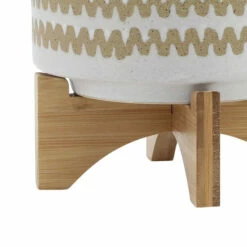 Best reviews of 💯 Sagebrook Home 8" Zig-zag Planter With Stand, White 9.0"H - 8.0" X 8.0" X 9.0" ✔️ -Sagebrook Home Online Shop unnamed file 2339