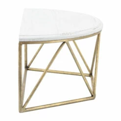 Discount 👍 Sagebrook Home Wood , Metal 16" L Demilune Wall Shelf, White 7.0"H - 16.0" X 8.0" X 7.0" 👏 -Sagebrook Home Online Shop unnamed file 2396