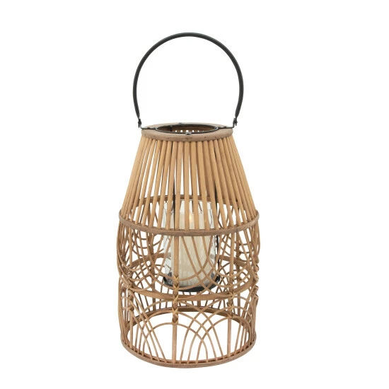 Cheapest ๐ Sagebrook Home Wicker 17"h Lantern Natural 17"H - 11.0" X 10.0" X 17.0" โจ 6 Cheapest ๐ Sagebrook Home Wicker 17"h Lantern Natural 17"H - 11.0" X 10.0" X 17.0" โจ - Image 4