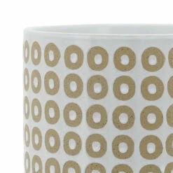 Hot Sale 🔥 Sagebrook Home 10" Circles Planter With Stand, White 12.0"H - 10.0" X 10.0" X 12.0" 🎉 -Sagebrook Home Online Shop unnamed file 2424