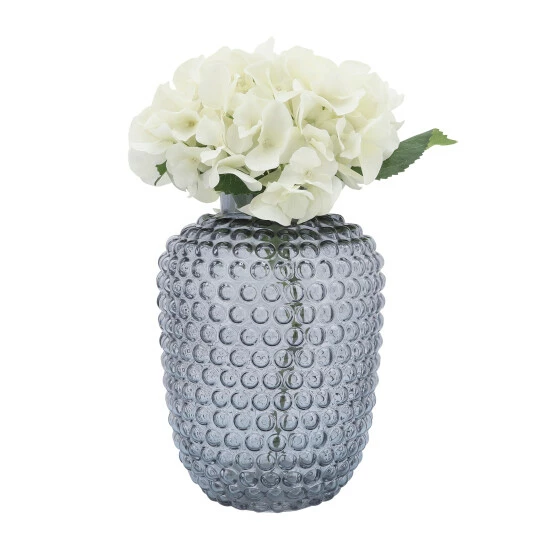 Hot Sale ❤️ Sagebrook Home Glass, 10''h, Bubbled Vase, Grey 10"H ⌛ 4 Hot Sale ❤️ Sagebrook Home Glass, 10''h, Bubbled Vase, Grey 10"H ⌛ - Image 2
