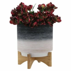 Cheapest 😉 Sagebrook Home Ceramic Set Of 2 8, 10" Planter On Wooden Stand, Gray 12.0"H - 10.0" X 10.0" X 12.0" ✨ 11 Cheapest 😉 Sagebrook Home Ceramic Set Of 2 8, 10" Planter On Wooden Stand, Gray 12.0"H - 10.0" X 10.0" X 12.0" ✨ -Sagebrook Home Online Shop unnamed file 2493