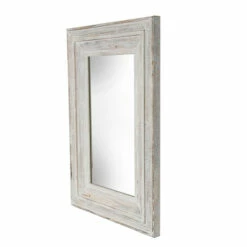 New 🎁 Sagebrook Home Wood Frame 24 X 36" Wall Mirror, Antique White Wb 36"H - 24.0" X 1.5" X 36.0" 🔔 -Sagebrook Home Online Shop unnamed file 2609