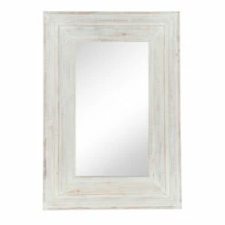 New 🎁 Sagebrook Home Wood Frame 24 X 36" Wall Mirror, Antique White Wb 36"H - 24.0" X 1.5" X 36.0" 🔔 -Sagebrook Home Online Shop unnamed file 2610