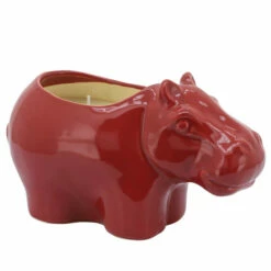 Flash Sale 🛒 Sagebrook Home 7" Hippo Scented Candle, Red 9oz 4"H - 7.0" X 7.0" X 4.0" ❤️ -Sagebrook Home Online Shop unnamed file 2651