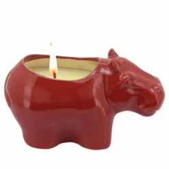 Flash Sale 🛒 Sagebrook Home 7" Hippo Scented Candle, Red 9oz 4"H - 7.0" X 7.0" X 4.0" ❤️ -Sagebrook Home Online Shop unnamed file 2655
