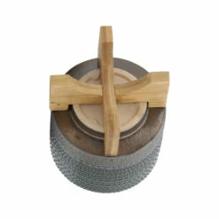 Deals 🔔 Sagebrook Home 5" Dotted Planter With Wood Stand, Green 7.0"H - 6.0" X 6.0" X 7.0" ⭐ -Sagebrook Home Online Shop unnamed file 2674