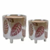 Flash Sale ๐ Sagebrook Home Ceramic Set Of 2 Footed Planters 9, 6", Embossed Leaves, Gl 9"H - 8.0" X 8.0" X 9.0" ๐ฅ 1 Flash Sale ๐ Sagebrook Home Ceramic Set Of 2 Footed Planters 9, 6", Embossed Leaves, Gl 9"H - 8.0" X 8.0" X 9.0" ๐ฅ -Sagebrook Home Online Shop unnamed file 268