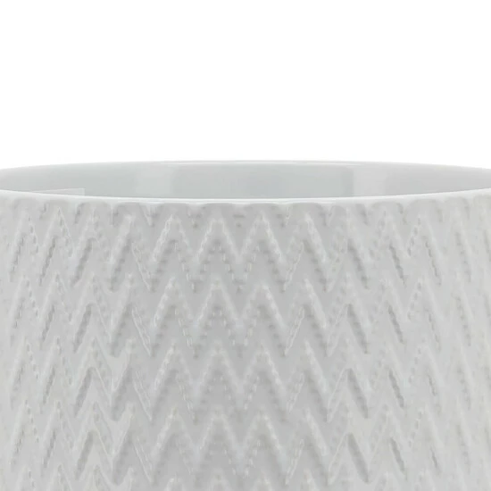 Budget 👏 Sagebrook Home 8" Chevron Planter With Stand, White 7.0"H - 8.0" X 8.0" X 7.0" 🎁 8 Budget 👏 Sagebrook Home 8" Chevron Planter With Stand, White 7.0"H - 8.0" X 8.0" X 7.0" 🎁 - Image 6