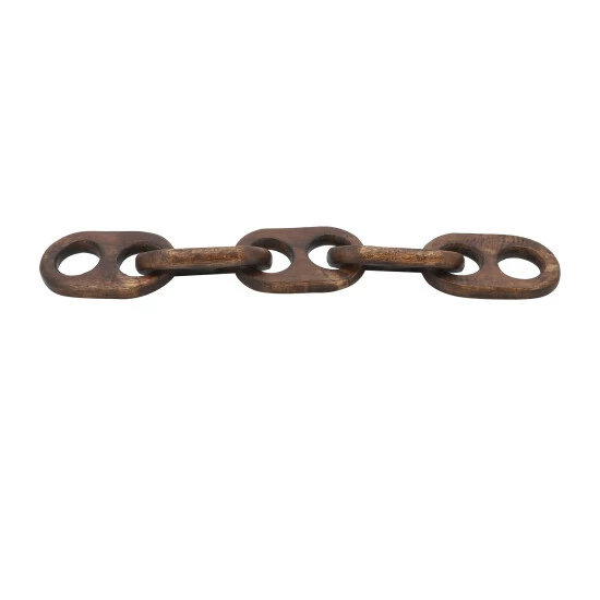 Hot Sale ๐ Sagebrook Home 18" Wooden Chains, Brown 3.0"H - 18.0" X 0.5" X 3.0" ๐ฏ 4 Hot Sale ๐ Sagebrook Home 18" Wooden Chains, Brown 3.0"H - 18.0" X 0.5" X 3.0" ๐ฏ - Image 2