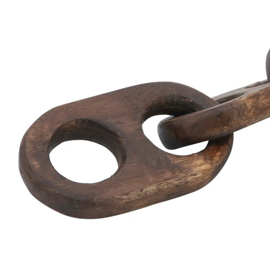 Hot Sale ๐ Sagebrook Home 18" Wooden Chains, Brown 3.0"H - 18.0" X 0.5" X 3.0" ๐ฏ 6 Hot Sale ๐ Sagebrook Home 18" Wooden Chains, Brown 3.0"H - 18.0" X 0.5" X 3.0" ๐ฏ - Image 4