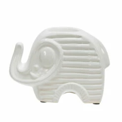 Best Pirce ❤️ Sagebrook Home Ceramic 6" Elephant Tea Light Candle Holder, White 6.0"H - 9.0" X 5.0" X 6.0" 👍 -Sagebrook Home Online Shop unnamed file 2764