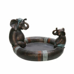 Deals 🎁 Sagebrook Home Polyresin 10" Dad & Son Elephant Bird Bath, Copper 10.0"H - 17.0" X 15.0" X 10.0" 🔥 -Sagebrook Home Online Shop unnamed file 2769