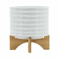Outlet ๐ Sagebrook Home Ceramic 8" Planter On Stand, White Stripe 9.0"H - 8.0" X 8.0" X 9.0" ๐ 12 Outlet ๐ Sagebrook Home Ceramic 8" Planter On Stand, White Stripe 9.0"H - 8.0" X 8.0" X 9.0" ๐ -Sagebrook Home Online Shop unnamed file 2791