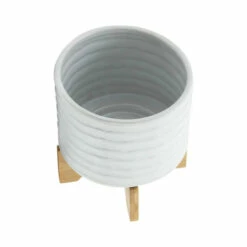 Outlet ๐ Sagebrook Home Ceramic 8" Planter On Stand, White Stripe 9.0"H - 8.0" X 8.0" X 9.0" ๐ 14 Outlet ๐ Sagebrook Home Ceramic 8" Planter On Stand, White Stripe 9.0"H - 8.0" X 8.0" X 9.0" ๐ -Sagebrook Home Online Shop unnamed file 2793