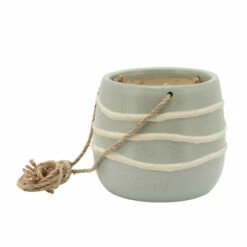 Cheapest 😍 Sagebrook Home Ceramic 6" Hanging Planter, Green 6"H - 7.0" X 7.0" X 6.0" 😀 -Sagebrook Home Online Shop unnamed file 2807