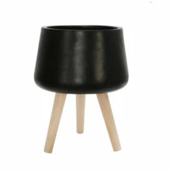 Promo ❤️ Sagebrook Home Set Of 2 11, 15" Planter With Wood Legs, Matte Black 19"H - 15.0" X 15.0" X 19.0" ❤️ 13 Promo ❤️ Sagebrook Home Set Of 2 11, 15" Planter With Wood Legs, Matte Black 19"H - 15.0" X 15.0" X 19.0" ❤️ -Sagebrook Home Online Shop unnamed file 2832