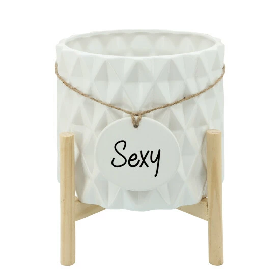 Top 10 ✨ Sagebrook Home 12" Diamond Medallion Planter, White 12.0"H - 10.0" X 10.0" X 12.0" ✔️ 3 Top 10 ✨ Sagebrook Home 12" Diamond Medallion Planter, White 12.0"H - 10.0" X 10.0" X 12.0" ✔️