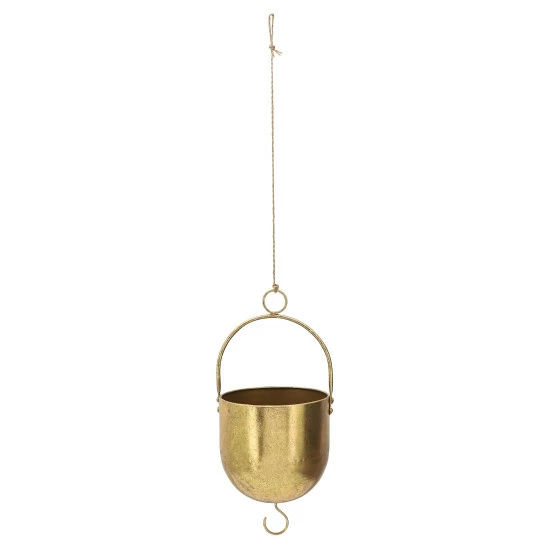 Wholesale β Sagebrook Home Metal 6" Hanging Planter, Gold 14.0"H - 6.0" X 6.0" X 14.0" π€© 3 Wholesale β Sagebrook Home Metal 6" Hanging Planter, Gold 14.0"H - 6.0" X 6.0" X 14.0" π€©