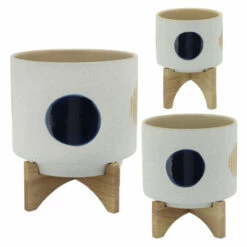 Budget 😀 Sagebrook Home 8" Funky Planter With Stand, White 9"H - 8.0" X 8.0" X 9.0" 🛒 -Sagebrook Home Online Shop unnamed file 2880