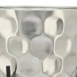 Cheap 🥰 Sagebrook Home Set Of 2 Metal 12, 15" 🔨 Hammered Planter, Silver 15"H - 12.0" X 12.0" X 15.0" 😉 -Sagebrook Home Online Shop unnamed file 2906