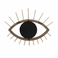 Cheap 🤩 Sagebrook Home Wood, Metal, 22"l Mirrored Eye Wall Deco, Brown 18.0"H - 22.0" X 1.0" X 18.0" 🎉 -Sagebrook Home Online Shop unnamed file 2977