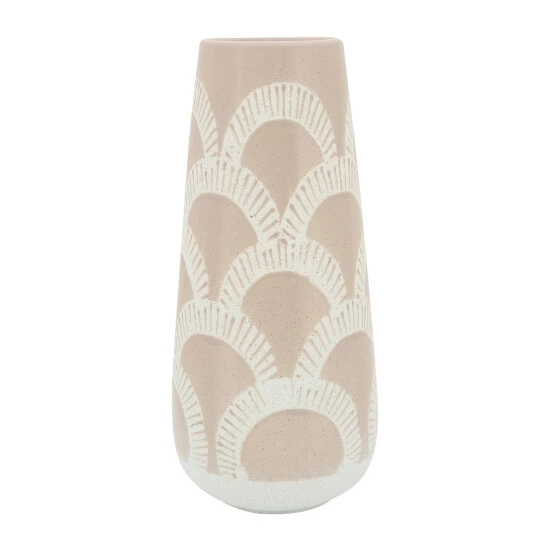 Promo ๐ฏ Sagebrook Home Ceramic 15"h Aztec Vase, Beige 15.0"H ๐ 3 Promo ๐ฏ Sagebrook Home Ceramic 15"h Aztec Vase, Beige 15.0"H ๐