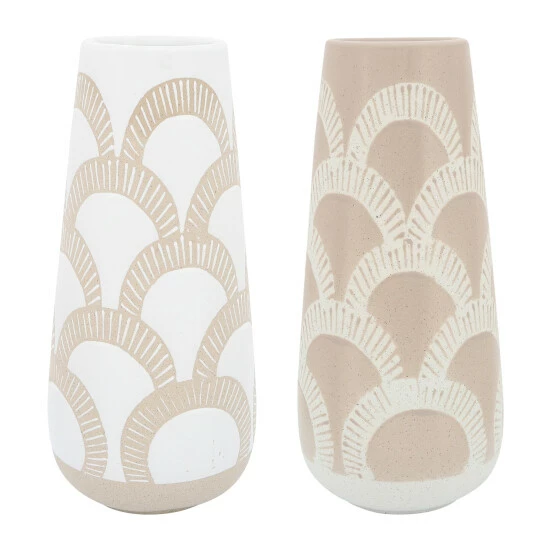 Promo ๐ฏ Sagebrook Home Ceramic 15"h Aztec Vase, Beige 15.0"H ๐ 9 Promo ๐ฏ Sagebrook Home Ceramic 15"h Aztec Vase, Beige 15.0"H ๐ - Image 7