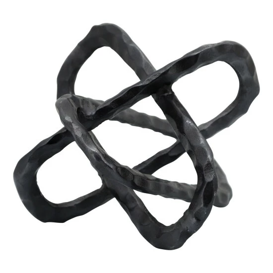 Best Sale π₯° Sagebrook Home Metal 9" Oval Links, Gunmetal 7.0"H - 9.0" X 9.0" X 7.0" π€© 4 Best Sale π₯° Sagebrook Home Metal 9" Oval Links, Gunmetal 7.0"H - 9.0" X 9.0" X 7.0" π€© - Image 2