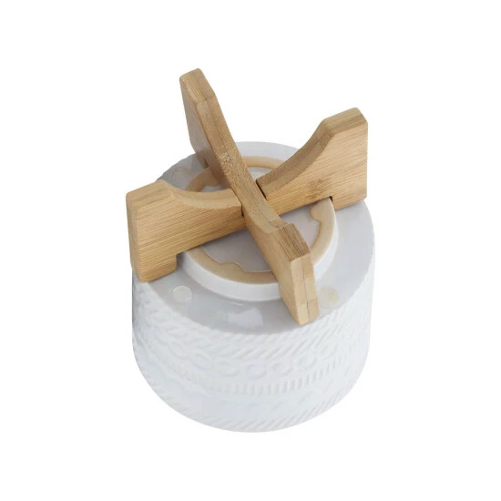 Buy โค๏ธ Sagebrook Home 5" Tribal Planter With Wood Stand, White 5.0"H - 6.0" X 6.0" X 5.0" ๐ 7 Buy โค๏ธ Sagebrook Home 5" Tribal Planter With Wood Stand, White 5.0"H - 6.0" X 6.0" X 5.0" ๐ - Image 5