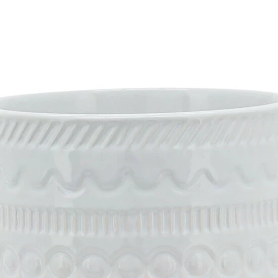 Buy โค๏ธ Sagebrook Home 5" Tribal Planter With Wood Stand, White 5.0"H - 6.0" X 6.0" X 5.0" ๐ 8 Buy โค๏ธ Sagebrook Home 5" Tribal Planter With Wood Stand, White 5.0"H - 6.0" X 6.0" X 5.0" ๐ - Image 6