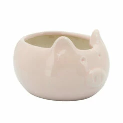 Outlet ✔️ Sagebrook Home Pig Planter, 7" Blush 4.0"H - 6.75" X 5.25" X 4.0" 🤩 -Sagebrook Home Online Shop unnamed file 3034