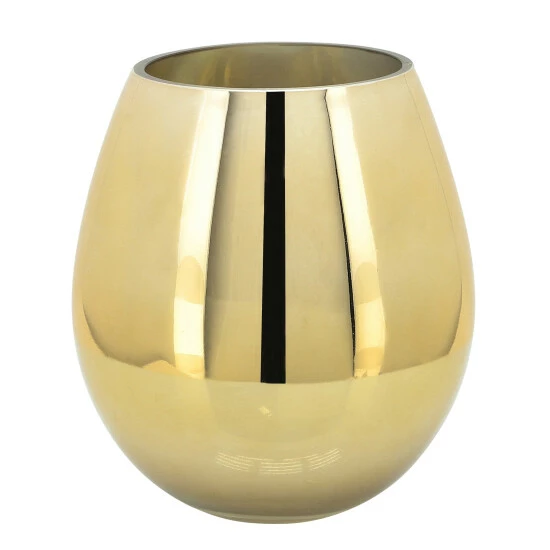Best deal β Sagebrook Home Glass 8"h Metallic Vase, Gold 8.0"H π 3 Best deal β Sagebrook Home Glass 8"h Metallic Vase, Gold 8.0"H π