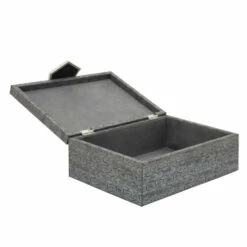 Best Sale 🎁 Sagebrook Home Wood 14" Faux Leather Box, Gray 5.0"H - 14.0" X 10.0" X 5.0" ⌛ 11 Best Sale 🎁 Sagebrook Home Wood 14" Faux Leather Box, Gray 5.0"H - 14.0" X 10.0" X 5.0" ⌛ -Sagebrook Home Online Shop unnamed file 3104