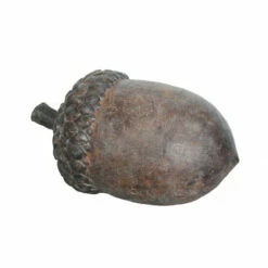 Best deal 🎉 Sagebrook Home Rust Resin Acorn 7"H - 12.0" X 7.0" X 7.0" ❤️
