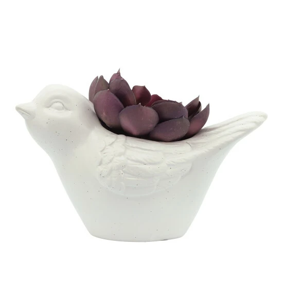 Brand new ๐ฅฐ Sagebrook Home Ceramic 6" Bird Planter, White 6.0"H - 10.0" X 10.0" X 6.0" ๐งจ 7 Brand new ๐ฅฐ Sagebrook Home Ceramic 6" Bird Planter, White 6.0"H - 10.0" X 10.0" X 6.0" ๐งจ - Image 5