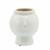 Flash Sale 👍 Sagebrook Home 6" Grandma Face Planter, White 7"H - 6.0" X 6.0" X 7.0" ❤️ -Sagebrook Home Online Shop unnamed file 3179