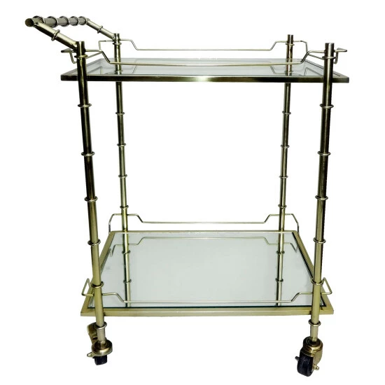 Hot Sale ๐ Sagebrook Home Two Tier 30"h Rolling Bar Cart, Gold 30.0"H - 22.0" X 16.0" X 30.0" ๐ฅ 3 Hot Sale ๐ Sagebrook Home Two Tier 30"h Rolling Bar Cart, Gold 30.0"H - 22.0" X 16.0" X 30.0" ๐ฅ