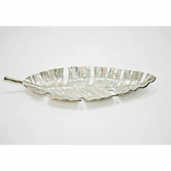 Discount 🔔 Sagebrook Home Metal, 22" Leaf Tray, Gold 2.5"H - 22.0" X 8.0" X 2.5" 🌟