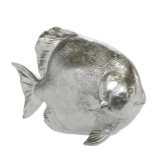Flash Sale π Sagebrook Home Polyresin 10"l Fish Figurine, Silver 10"H - 14.0" X 5.0" X 10.0" β 3 Flash Sale π Sagebrook Home Polyresin 10"l Fish Figurine, Silver 10"H - 14.0" X 5.0" X 10.0" β