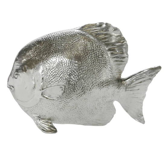 Flash Sale π Sagebrook Home Polyresin 10"l Fish Figurine, Silver 10"H - 14.0" X 5.0" X 10.0" β 5 Flash Sale π Sagebrook Home Polyresin 10"l Fish Figurine, Silver 10"H - 14.0" X 5.0" X 10.0" β - Image 3